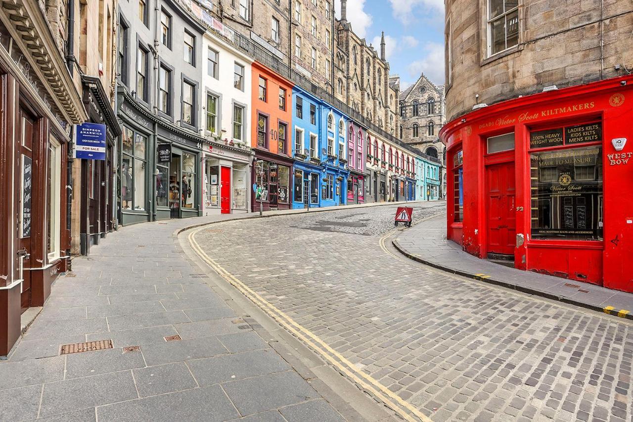 Joivy 1 Bed Flat, Heart Of Grassmarket EDI Eksteriør bilde